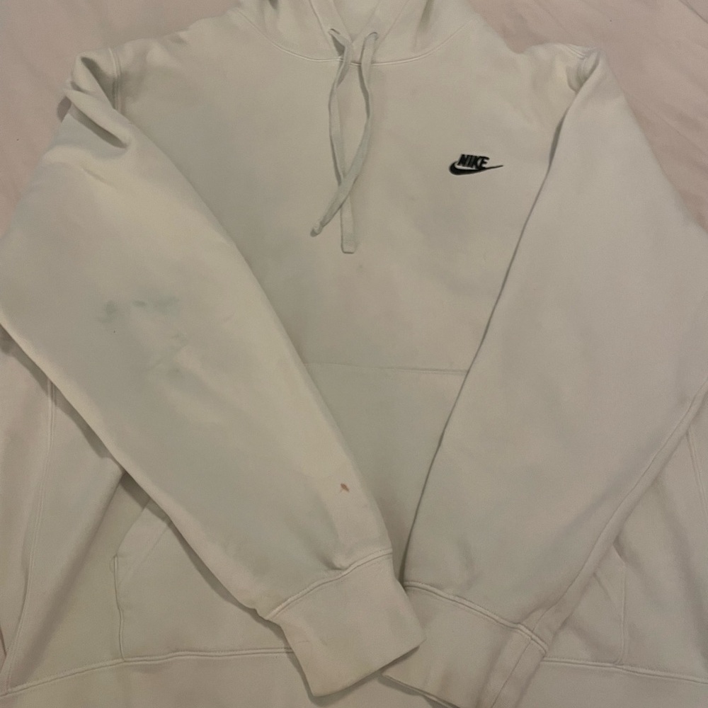 Nike Light Gray Hoodie